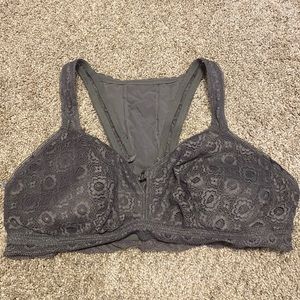 aerie keyhole lace bralette